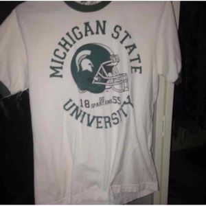 Michigan state short sleeve t shirt